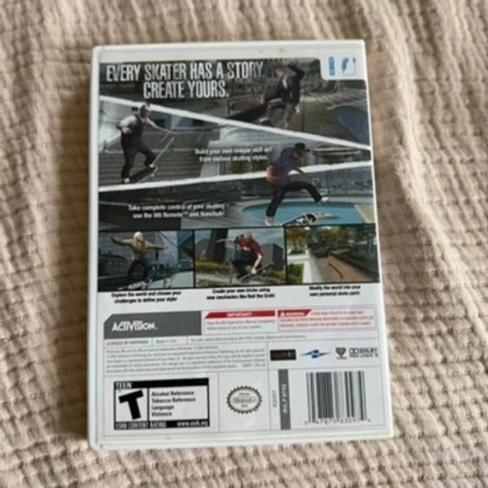 Activision Tony Hawk's Proving Ground Nintendo Wii One Size White Skateboarding